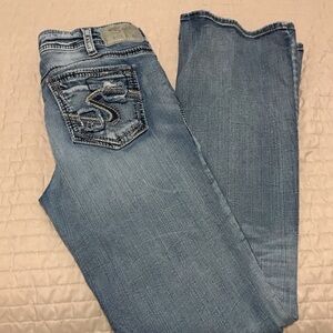 Silver Jeans Light Blue Boot Cut Denim